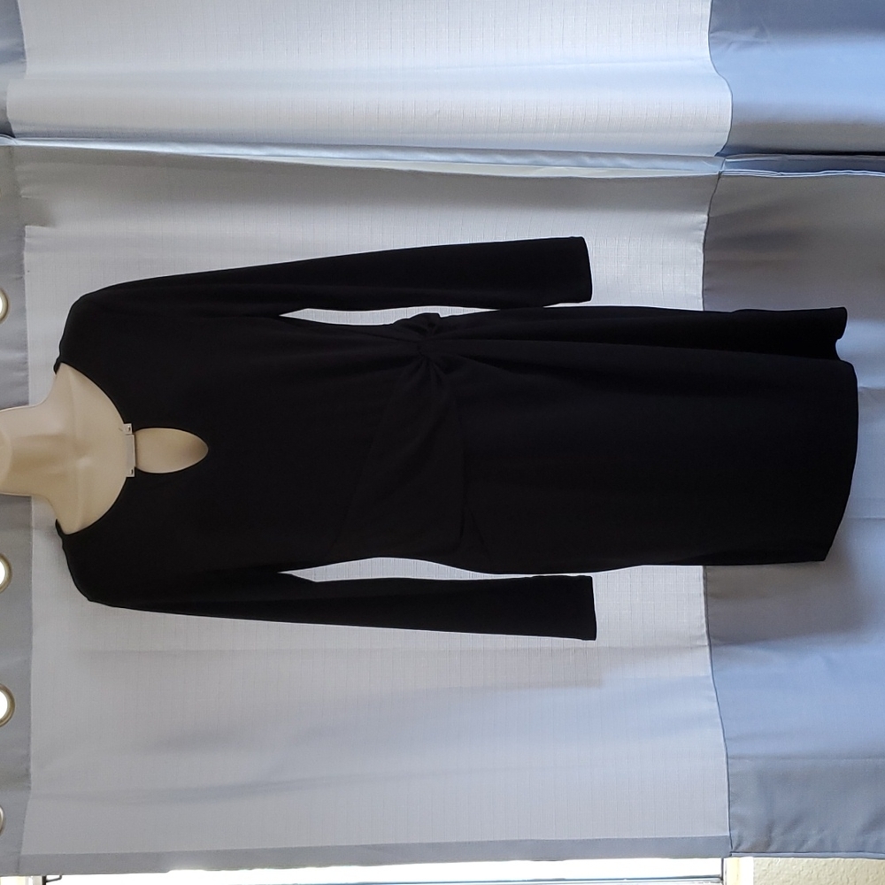 Michael Kors Midi Long Sleeve Dress